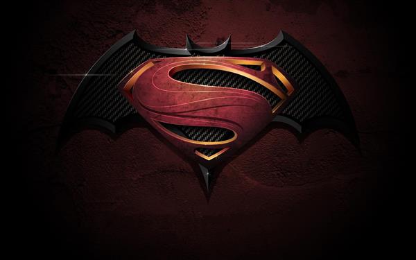 لوگوی سوپرمن در مقابل بتمن