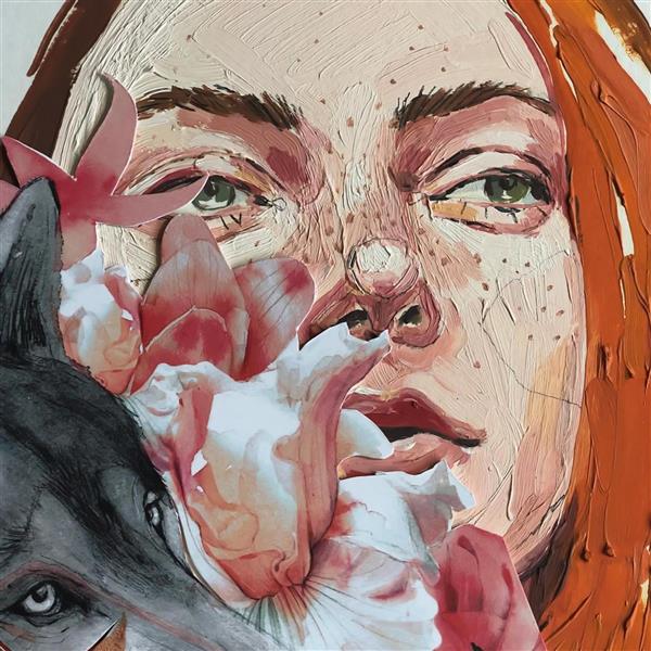 دختر و گرگ اثر آنا سانتوس