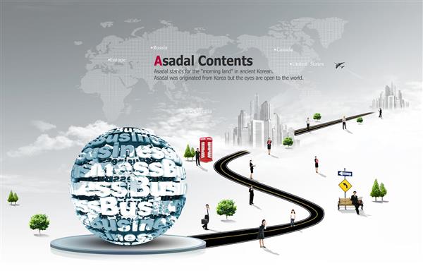 طراحی کاتالوگ لایه باز تجاری محتوای دیجیتال
