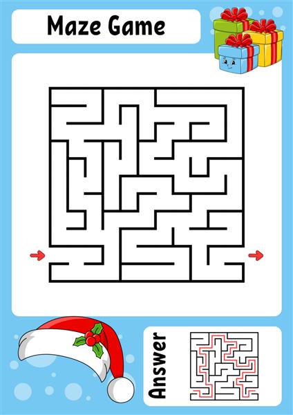 ماز مربعی بازی برای بچه ها