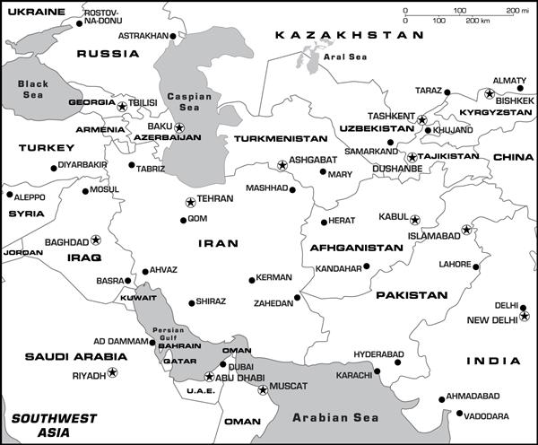 آسیای جنوب غربی