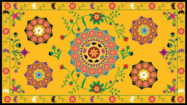 suzane - orient pattrn carpet ازبکستان