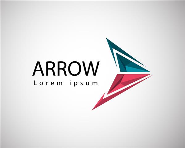 arrow logo خلاق فلش رو به بالا نماد لوگو فلش خلاق