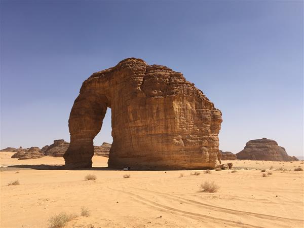 فیل راک الاولا عربستان سعودی 11 مارس 2017 عربستان سعودی برای گردشگری تجاری باز می شود