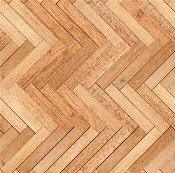 بافت چوب برای پس زمینه کف چوبی بدون درز با الگوی شاه ماهی ساخته شده از تخته های نازک