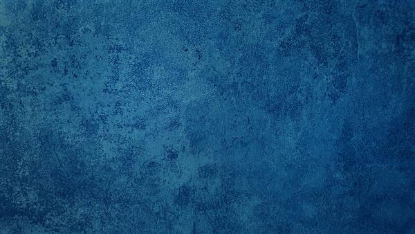 پس زمینه دیوار گچی آبی انتزاعی زیبا با حالت سرد پس زمینه مفهومی رنگی پنتون سال با فضایی برای متن