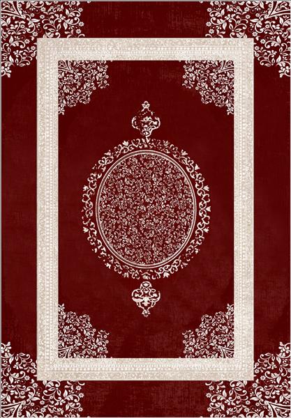 فرش ایرانی مدرن و کلاسیک بافت فرش رترو چند رنگ افغانی طرح فرش ایرانی