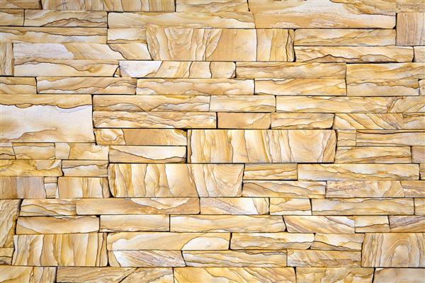 مصالح دیوار سنگ طبیعی در الگوهای ساختمانی کلاسیک و روش‌هایی برای نمونه بافت و پس‌زمینه