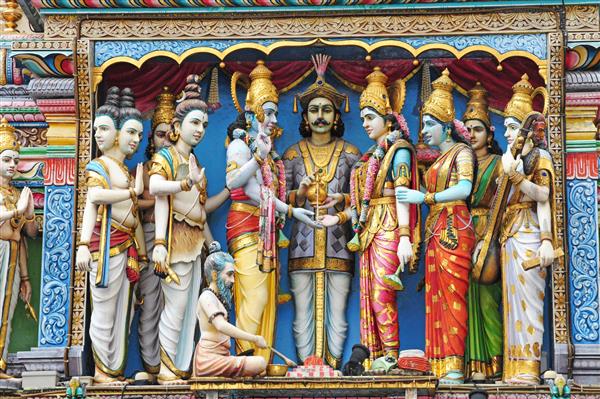 خدایان هندو در معبد