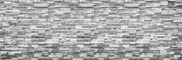 دیوار آجری افقی مدرن برای الگو و پس زمینه