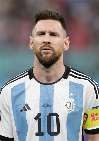 عکس چهره لیونل مسی در تیم آرژانتین