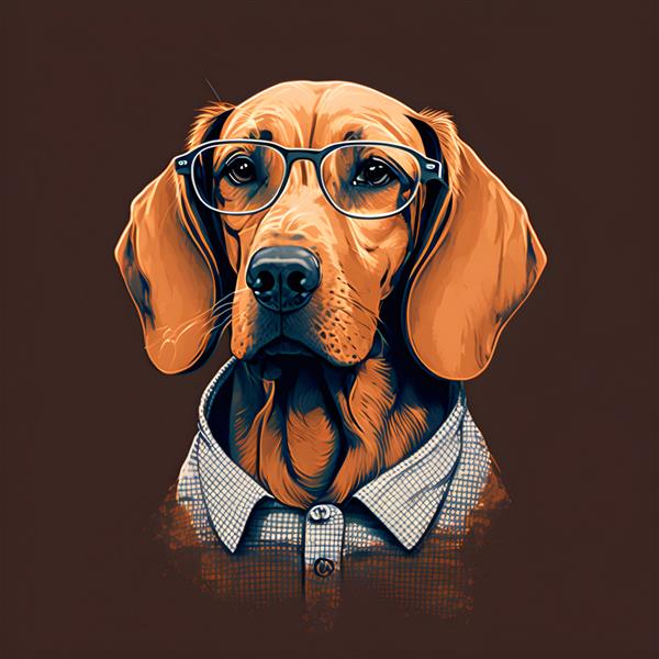 بامزه هیپستر بامزه هنر سگ های انسان نما