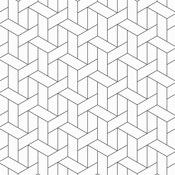 الگوی خطی با عبور از خطوط پلی نازک چند ضلعی بافت هندسی انتزاعی الگو در پانل نمونه است