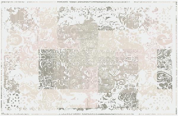 انتزاعی هنری طرح دار فرش مدرن بوهو طرح الگوی چاپ رنگ شده بافت فرش قدیمی ایرانی زینت انتزاعی دست باتیک قومی برای دونده فرش قالیچه روسری پرده