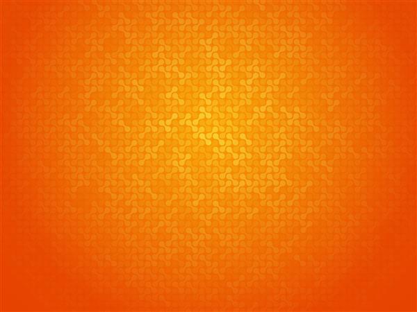 پس زمینه نقطه های پیوند دهنده نارنجی انتزاعی