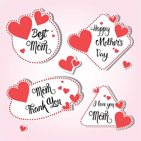 روز مادر مبارک بنر کارت تبریک تعطیلات بهار تصویر برداری تخت