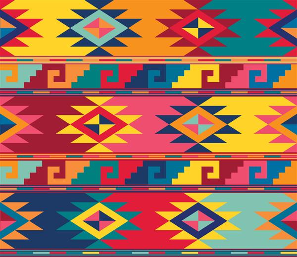 بافت فرش سنتی آمریکای لاتین