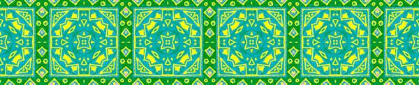 سرامیک پرتغال پانورامای بدون درز Azulejo طرح کاشی با دست کشیده شده است الگوی بدون درز کاشی گلدوزی قومی کلیدوسکوپ چند رنگ عامیانه تکه تکه قدیمی