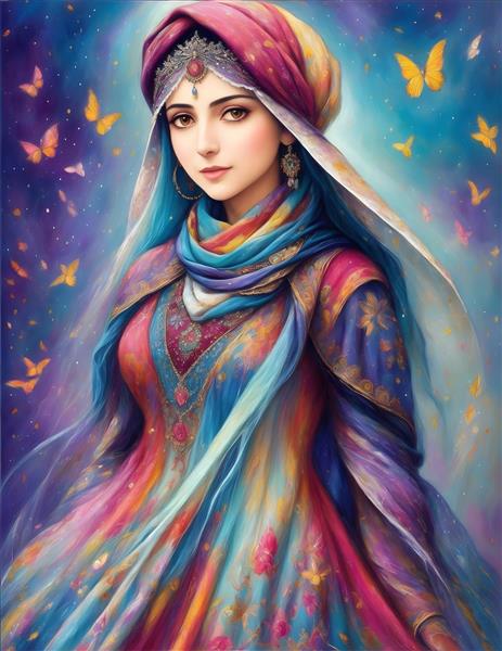 دختران ایرانی نماد زیبایی و فرهنگ ایران