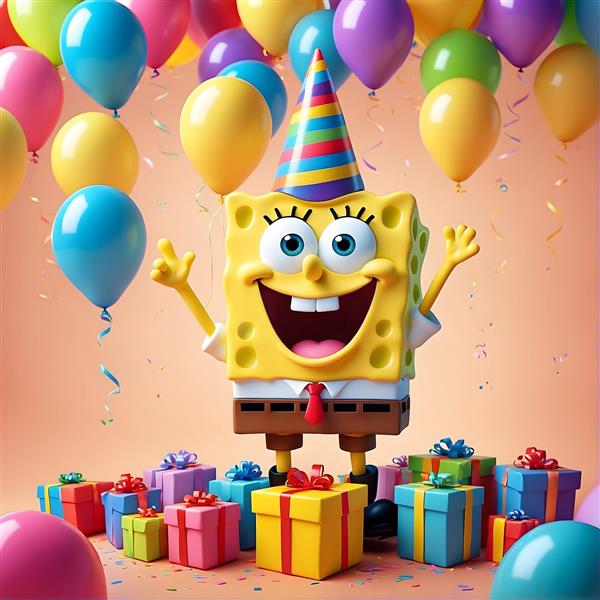 بهترین طرح ها برای جشن تولد با شخصیت محبوب باب اسفنجی