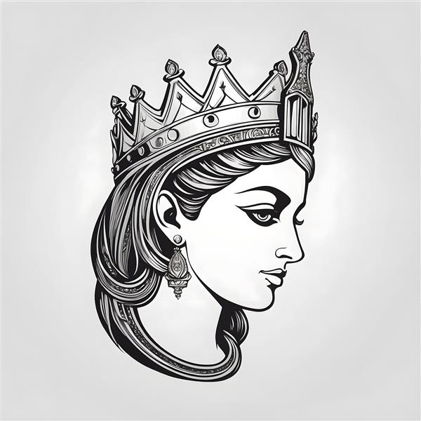 سردیس ایزوله شده ملکه هخامنشی، طراحی دستی