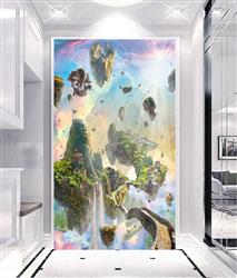 تصویر 2 از گالری عکس پوستر دیواری سه بعدی منظره فانتزی و تخیلی