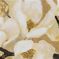 تصویر 5 از گالری عکس پوستر دیواری سه بعدی نقاشی گل های سفید بر فراز شاخه های درخت