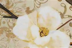 تصویر 6 از گالری عکس پوستر دیواری سه بعدی نقاشی گل های سفید بر فراز شاخه های درخت