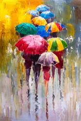 تصویر 1 از گالری عکس اثر هنری روزهای بارانی زیبا