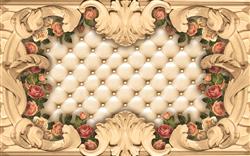 تصویر 1 از گالری عکس طرح اتاق پادشاه گل و لمسه لاکچری پوستر سه بعدی
