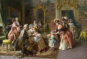 تصویر هنری تبریک تولد در خانواده سلطنتی برای چاپ روی پوستر دیواری اتاق کودک و نوزاد لوکس