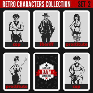 مجموعه افراد یکپارچهسازی با سیستمعامل یکپارچهسازی با سیستمعامل سبک مافیایی نوآر پلیس کلانتر