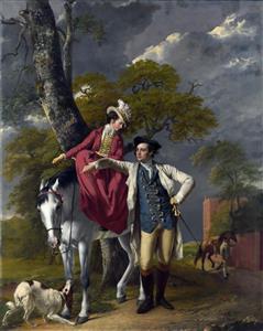 تابلو دکوراتیو نقاشی کلاسیک اروپایی با تم اسب و طبیعت برای دکوراسیون داخلی رستوران‌ها و تالارهای پذیرایی