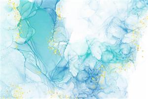 پس زمینه مرمر مایع واقعی با طلا