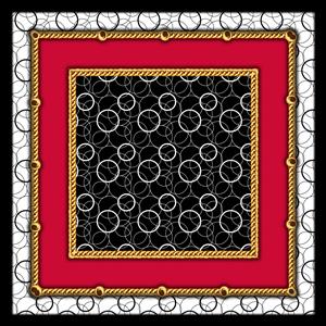 طرح روسری هندسی