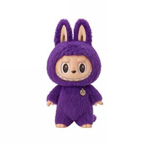 طرح لبوبو بنفش پشمالو مینیمال برای چاپ روی ماگ و لوازم دکوراسیون