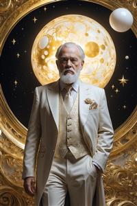 تصویر برایان کاکس با استایل کلاسیک برای تابلو دکوراتیو