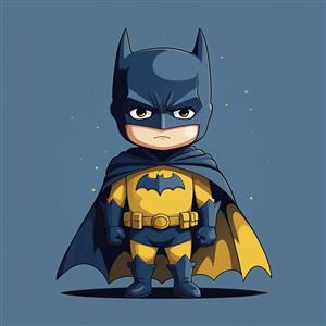 عکس بتمن فانتزی با لباس زرد و سبک خاص