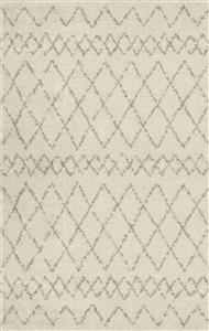 طرح فرش چاپی و موکت با نقوش هندسی ساده و رنگ کرم خنثی مناسب برای دکوراسیون اتاق نشیمن و اتاق خواب