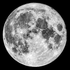 نمای نزدیک و دقیق از سطح ماه با دهانه‌ها برای پوستر دیواری نجومی و چاپ روی پرده‌های شید اتاق نوجوان