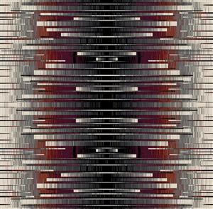 پوستر دیواری افقی با طرح انتزاعی پیکسل‌مانند و تیره مناسب دکوراسیون اتاق مدیریت و کنفرانس شرکت‌ها