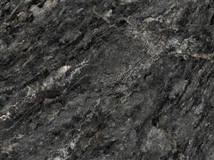 بافت طبیعی سنگ گرانیت تیره با رگه‌های سفید برای پوستر دیواری سه بعدی و دکوراسیون فضاهای صنعتی