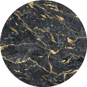 طرح سنگ مرمریت سیاه با گره‌های طلایی براق ویژه استفاده در پوستر دیواری پشت میز کانتر و فضاهای اداری لوکس