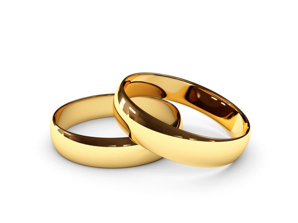 حلقه های ازدواج طلایی