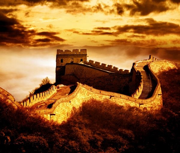 دیوار بزرگ Badaling پکن Ch ina