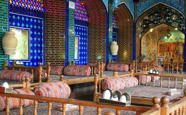 رستوران ملی زیبای ایرانی در اصفهان