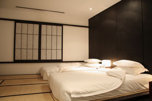 فضای داخلی اتاق یا اتاق خواب هتل