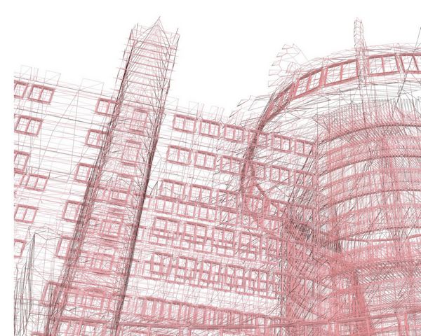 ساخت و ساز سه بعدی معماری انتزاعی
