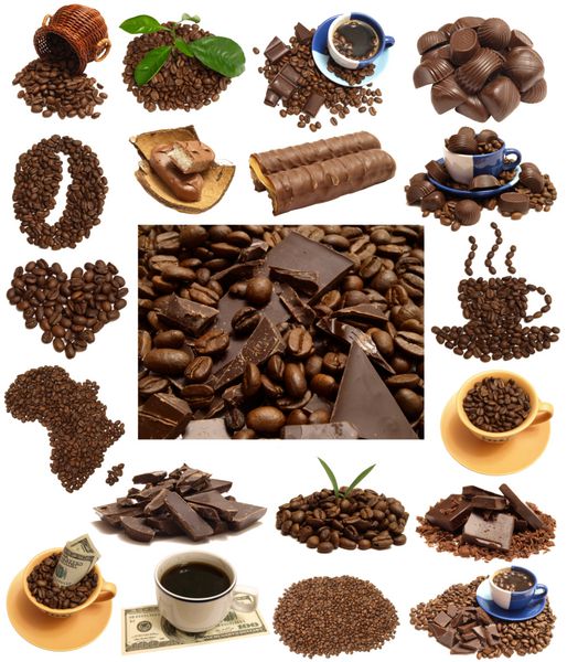 قهوه و شکلات که می تواند بهتر باشد