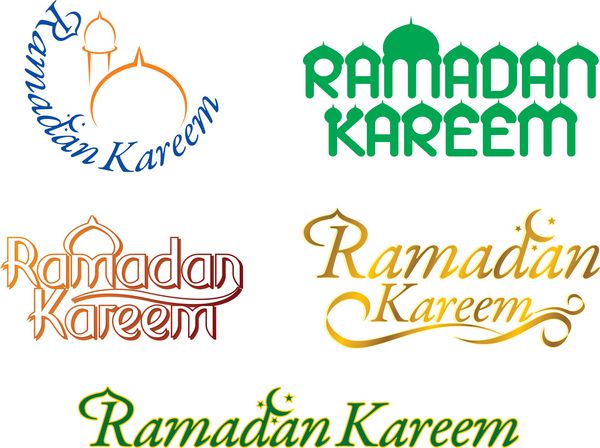 عنوان خوشنویسی رمضان کریم